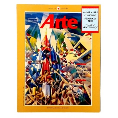 Mensile D'Arte Moderna Arte n 238 marzo 1993 Pissarro Mondadori