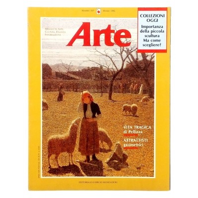 Mensile D'Arte Moderna Arte n 227 marzo 1992 Astrattisti Mondadori