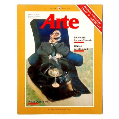 Mensile D'Arte Moderna Arte n 241 gennaio 1993 Degas Mondadori