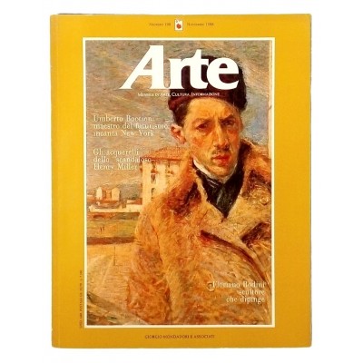 Mensile D'Arte Moderna Arte n 190 novembre 1988 Boccioni Mondadori