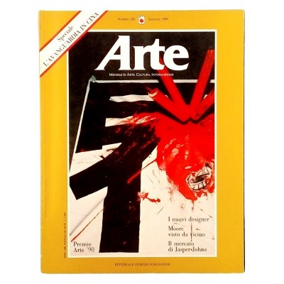 Mensile D'Arte Moderna Arte n 203 gennaio 1990 Il Mercato Mondadori