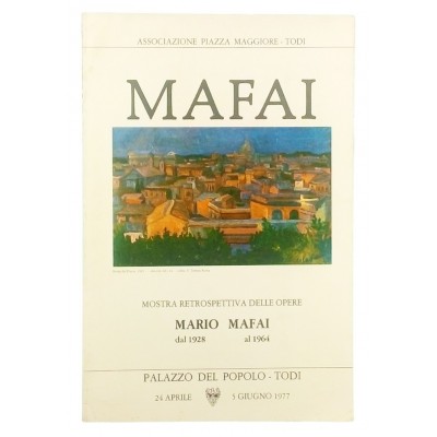 Mario Maffai Mostra retrospettiva delle opere Todi 1977