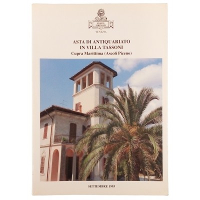 Catalogo Asta Semenzato Antiquariato in Villa Tassoni settembre 1993