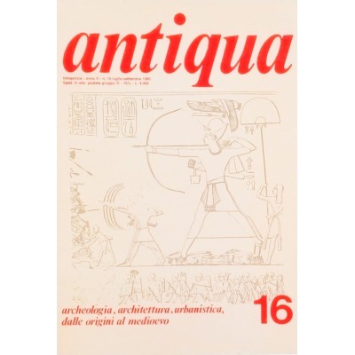 Rivista Antiqua anno V n 16 luglio-settembre 1980 Buffetti