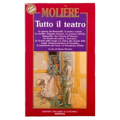 Moliere Tutto il Teatro vol I Grandi Tascabili Newton 1992