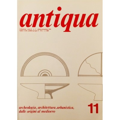 Rivista Antiqua anno III n 11 ottobre-dicembre 1978