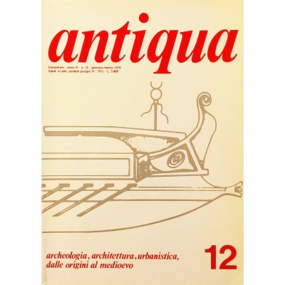 Rivista Antiqua anno IV n 12 gennaio-marzo 1979