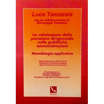 L Tamassia La valutazione della posizione dirigenziale