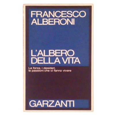 Alberoni L albero della vita Garzanti I ed 1982