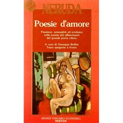 Neruda Poesie d Amore Economici Newton I ed 1988