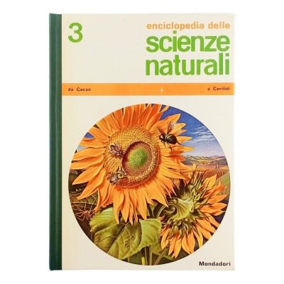 Enciclopedia delle Scienze Naturali volume 3 Mondadori 1967