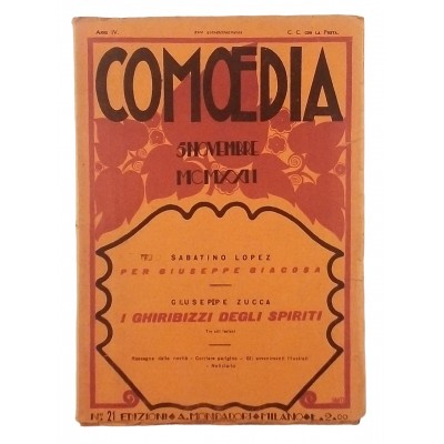 Comoedia anno IV n 21 5 novembre 1922