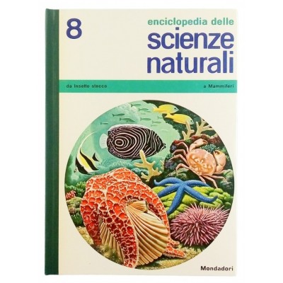 Enciclopedia delle Scienze Naturali vol 8 Mondadori 1967 Spedizione Gratuita