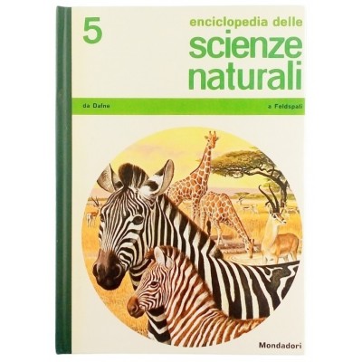 Enciclopedia delle Scienze Naturali vol 5 Mondadori 1967 Spedizione Gratuita