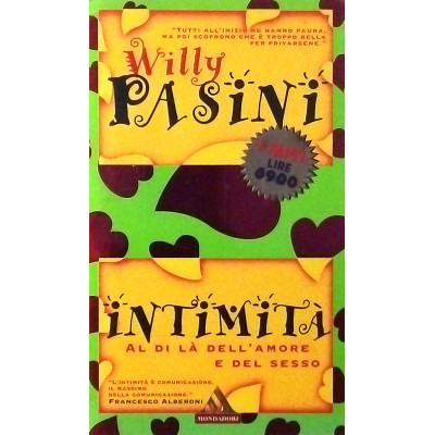 Willy Pasini Intimita Arnoldo Mondadori Editore 1997