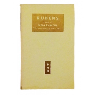 Rubens Biblioteca Moderna Mondadori n 422 I edizione 1955
