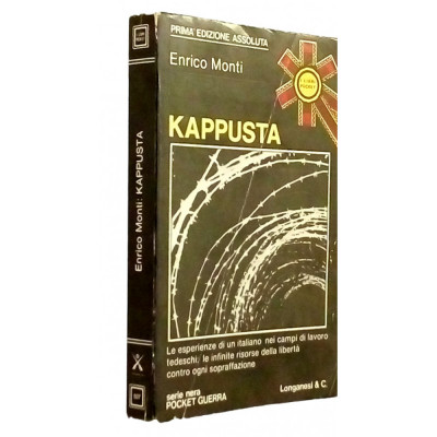 Enrico Monti Kappusta Serie Nera Pocket Guerra 1975