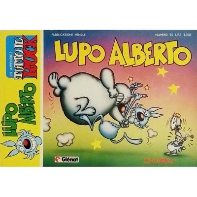 Silver Lupo Alberto N 25 luglio 1987 Glenat Italia