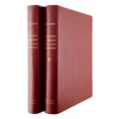 Reginald Watson Jones Fractures et Lesions Articulaires Traumatiques 2 volumi