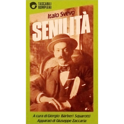 Italo Svevo Senilità Tascabili Bompiani 1985