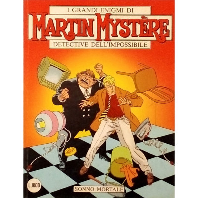 Martin Mystere Sonno mortale n 91 ottobre 1989 Sergio Bonelli