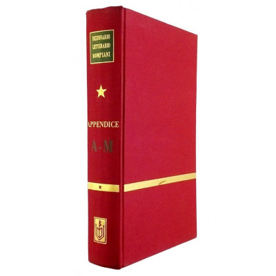 Dizionario Letterario Bompiani 1964 Appendice volume I A-M