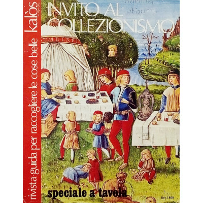 Rivista Kalòs Invito al Collezionismo n 14-15-16 luglio-agosto-settembre 1972