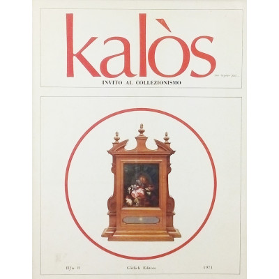Rivista Kalos Invito al Collezionismo n 8 dicembre 1971 Gorlich Editore