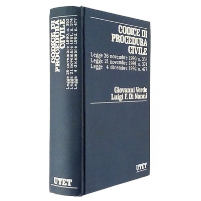 Verde-Di Nanni Codice di Procedura Civile UTET 1993