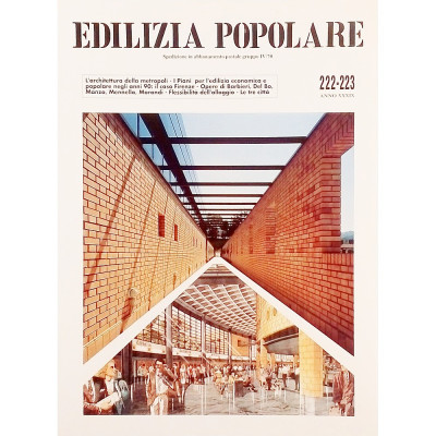 Lotto Architettura Edilizia Popolare n 222 - 223 - La Figura della Citta