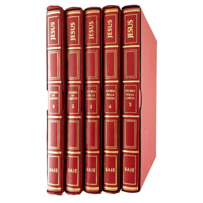 Jesus Duemila anni di attualita 5 volumi Editrice SAIE 1978