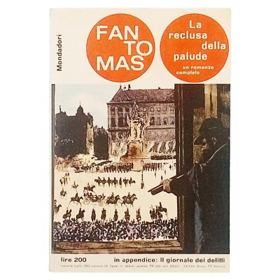 Fantomas La reclusa della palude n 29 Mondadori 1965