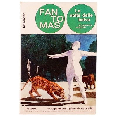 Fantomas La notte delle belve n 14 Mondadori 1964