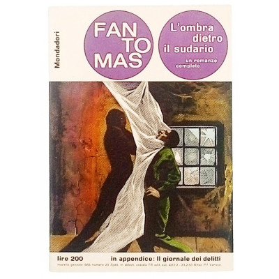 Fantomas L ombra dietro il sudario n 23 Mondadori 1965