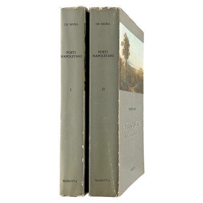 Ettore De Mura Poeti Napoletani dal seicento ad oggi 2 volumi Marotta Ed 1977