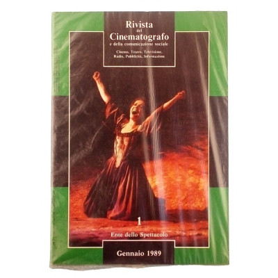 Rivista del Cinematografo n 1 gennaio Ente dello Spettacolo 1989