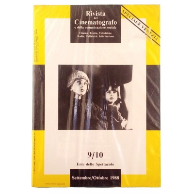 Rivista del Cinematografo 9-10 1988 con inserto Ente dello Spettacolo