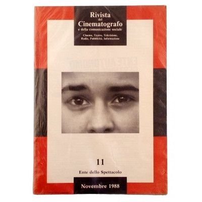 Rivista del Cinematografo n 11 novembre 1988 con inserto Ente dello Spettacolo
