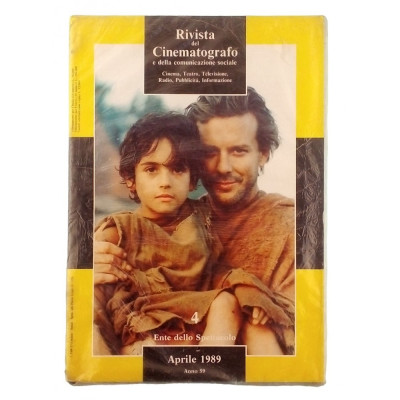 Rivista del Cinematografo n 4 aprile 1989 con inserto Ente dello Spettacolo