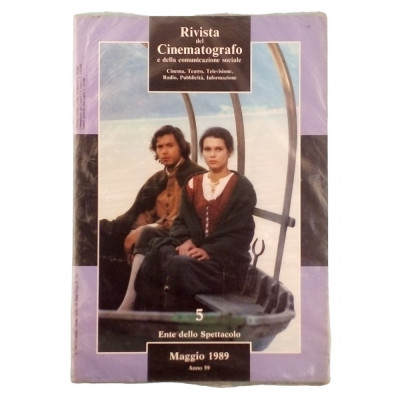 Rivista del Cinematografo n 5 maggio 1989 con inserto Ente dello Spettacolo