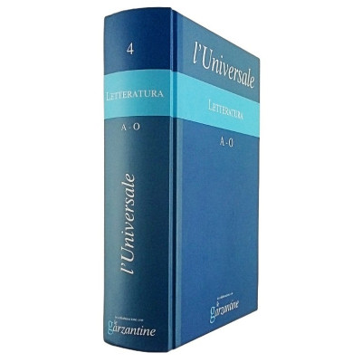 Le Garzantine L Universale Letteratura volume 4 A-O TV Sorrisi e Canzoni 2005 Spedizione Gratuita