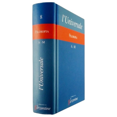 Le Garzantine L Universale Filosofia volume 8 A-M TV Sorrisi e Canzoni 2005 Spedizione Gratuita