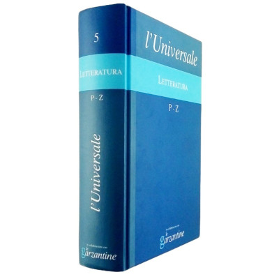 Le Garzantine L Universale Letteratura volume 5 P-Z TV Sorrisi e Canzoni 2005 Spedizione Gratuita