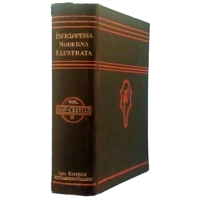 Enciclopedia Moderna Illustrata volume II BAV - CEZELLI Vallardi 1928