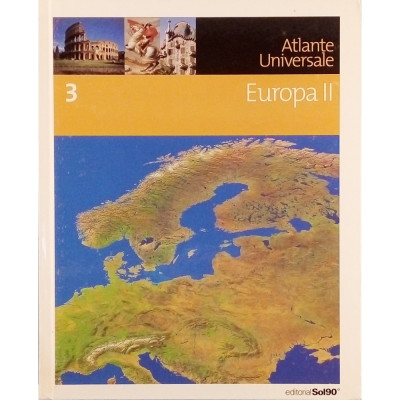 Atlante Universale Europa volume 3/II Editoriale Sol90 2003 Spedizione Gratuita