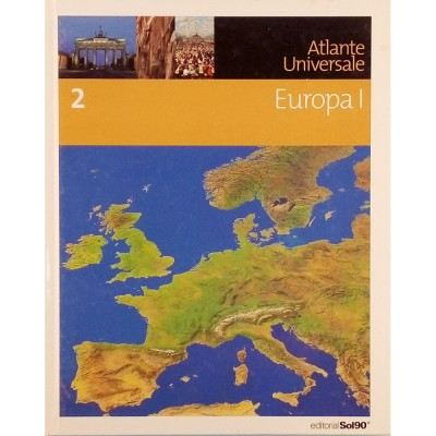Atlante Universale Europa volume 2/I Editoriale Sol90 2003 Spedizione Gratuita