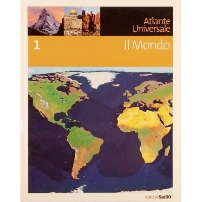 Atlante Universale Il Mondo volume 1 Editoriale Sol90 2003 Spedizione Gratuita