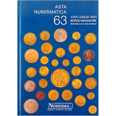 Asta Numismatica Nomisma n 63 luglio 2021