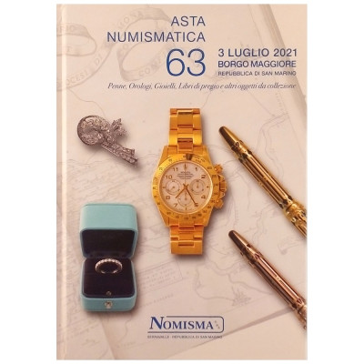 Asta Numismatica Nomisma n 63 luglio 2021
