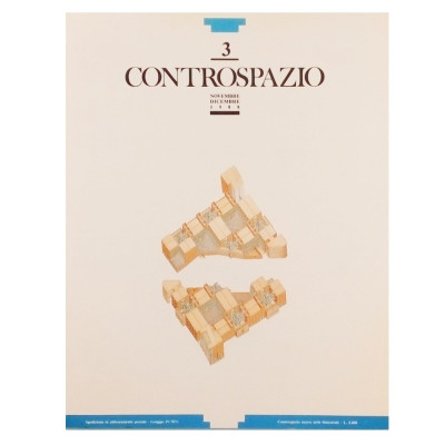 Controspazio n 3 novembre-dicembre 1988 Gangemi Editore Spedizione Gratuita